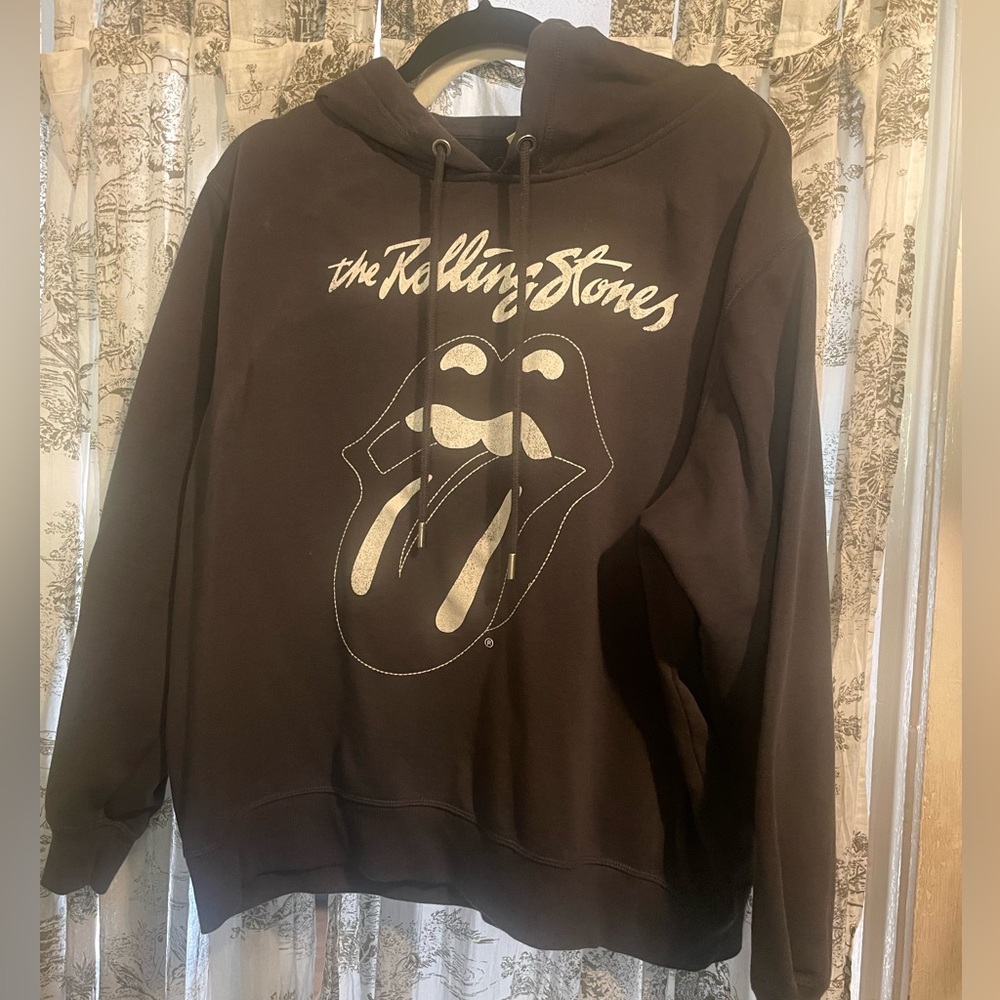 Dark grey Rolling Stones hoodie size xl